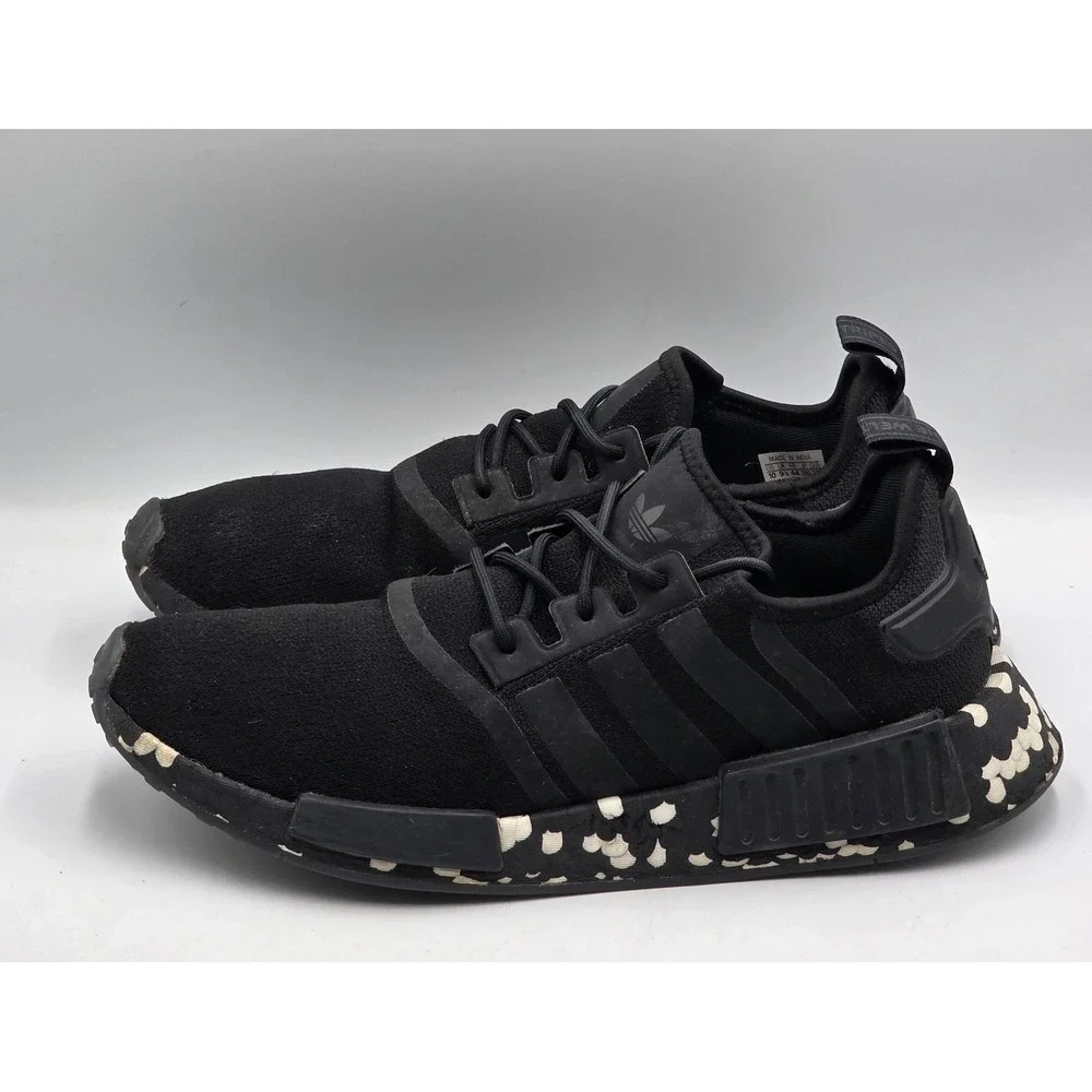 adidas NMD R1 GZ4306 Black Speckled Camo Sole Men's 10 Boost
